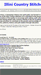 Mobile Screenshot of illinicountrystitchers.com